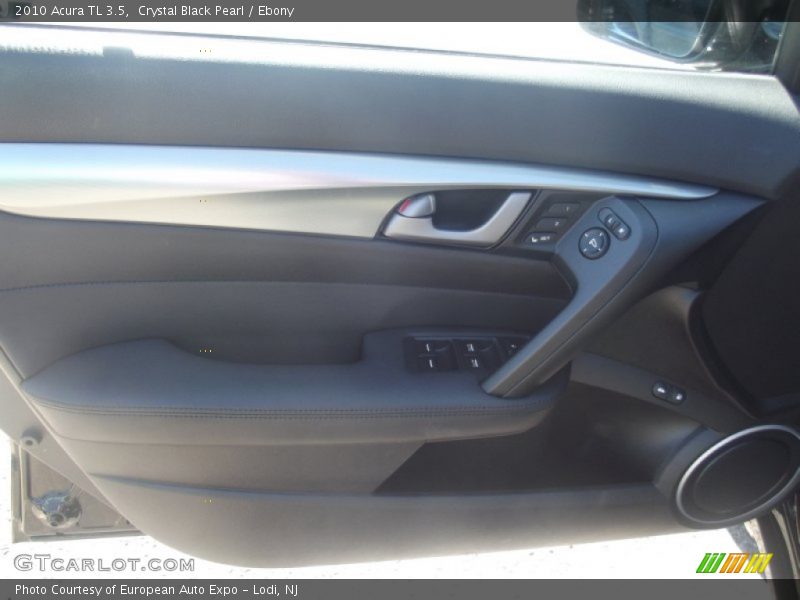 Crystal Black Pearl / Ebony 2010 Acura TL 3.5