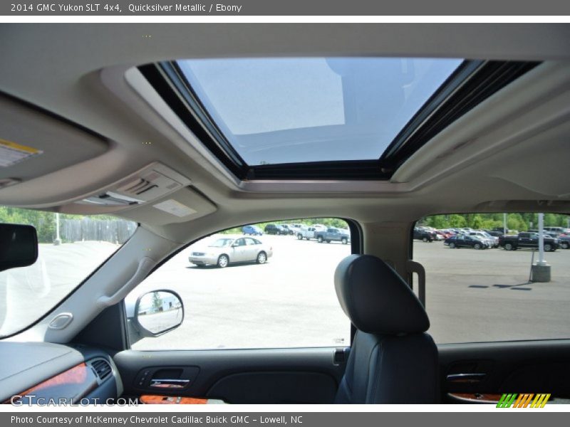 Quicksilver Metallic / Ebony 2014 GMC Yukon SLT 4x4