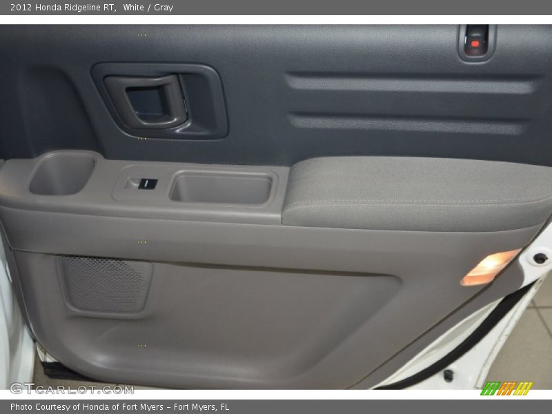White / Gray 2012 Honda Ridgeline RT