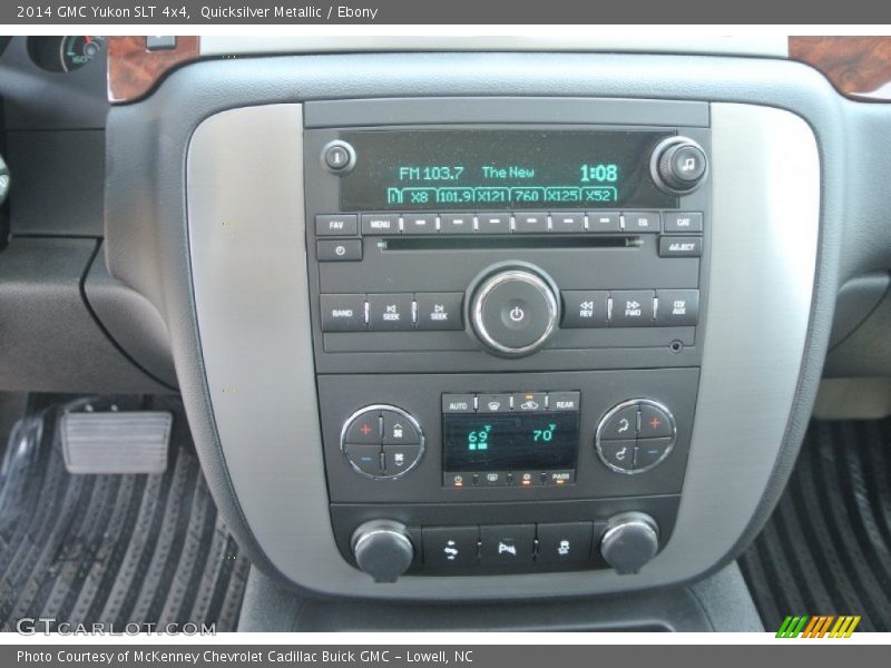Quicksilver Metallic / Ebony 2014 GMC Yukon SLT 4x4