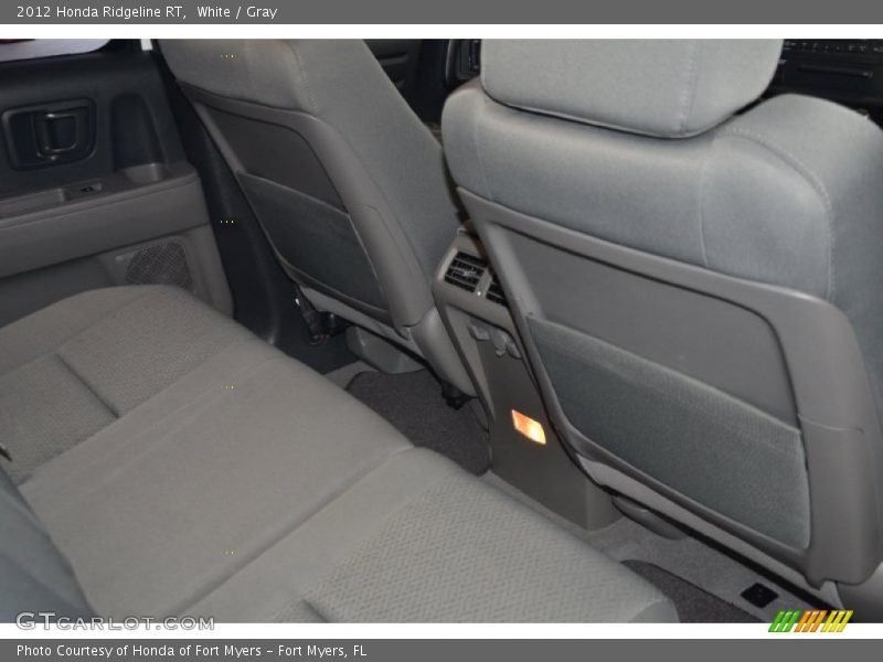 White / Gray 2012 Honda Ridgeline RT
