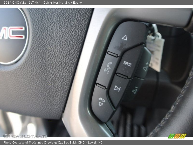 Quicksilver Metallic / Ebony 2014 GMC Yukon SLT 4x4