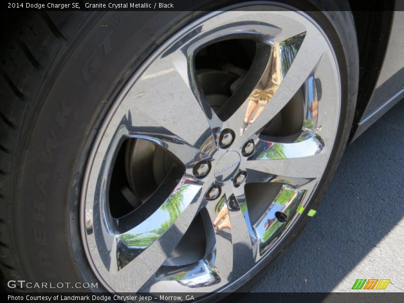Granite Crystal Metallic / Black 2014 Dodge Charger SE
