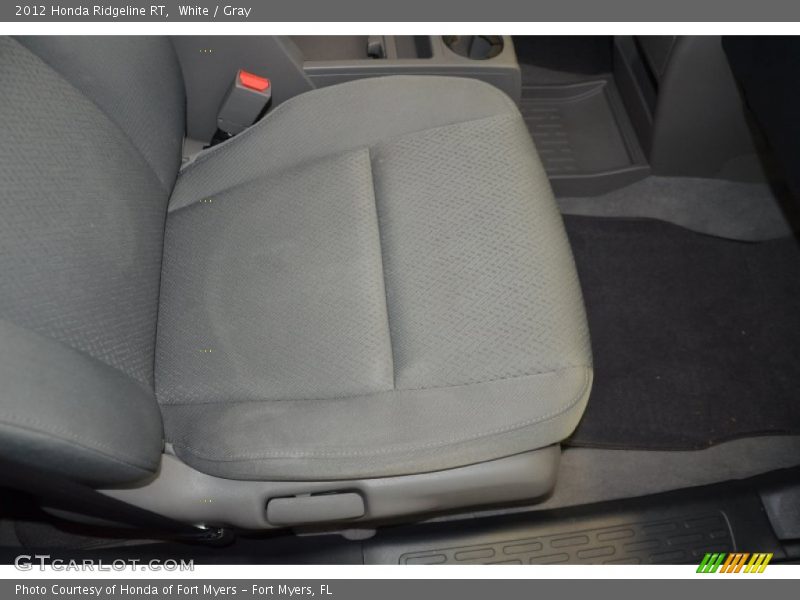 White / Gray 2012 Honda Ridgeline RT