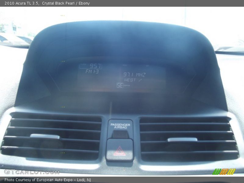 Crystal Black Pearl / Ebony 2010 Acura TL 3.5