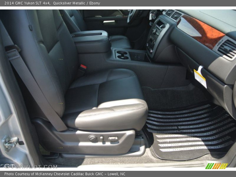 Quicksilver Metallic / Ebony 2014 GMC Yukon SLT 4x4