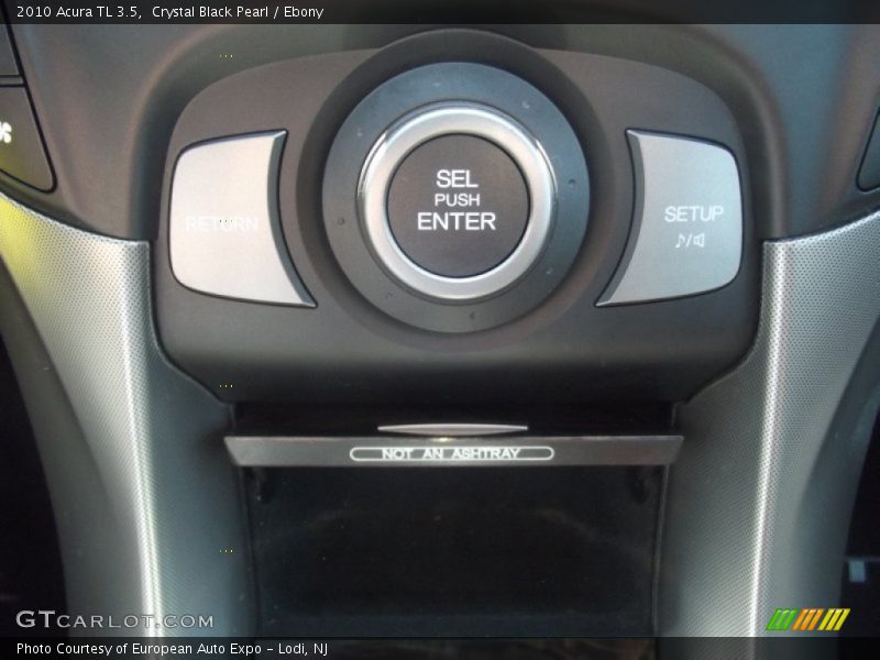 Crystal Black Pearl / Ebony 2010 Acura TL 3.5