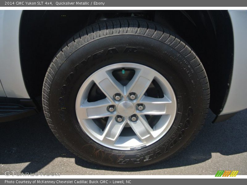 Quicksilver Metallic / Ebony 2014 GMC Yukon SLT 4x4