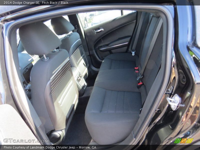 Pitch Black / Black 2014 Dodge Charger SE
