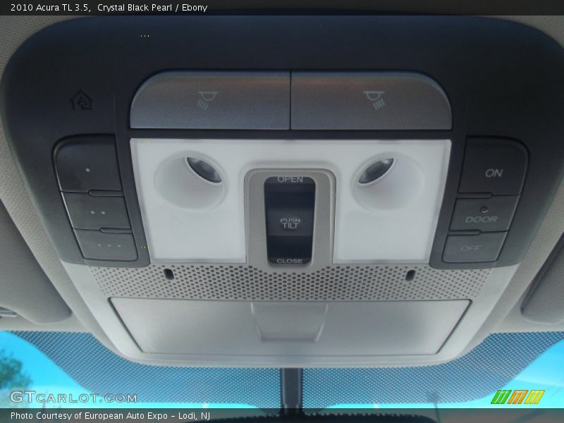 Crystal Black Pearl / Ebony 2010 Acura TL 3.5