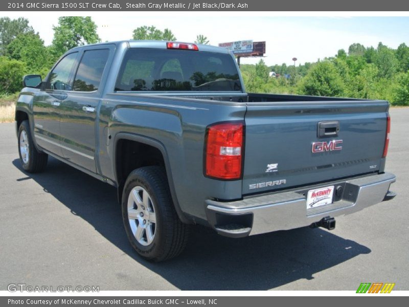 Stealth Gray Metallic / Jet Black/Dark Ash 2014 GMC Sierra 1500 SLT Crew Cab