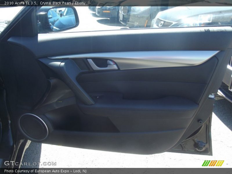 Crystal Black Pearl / Ebony 2010 Acura TL 3.5