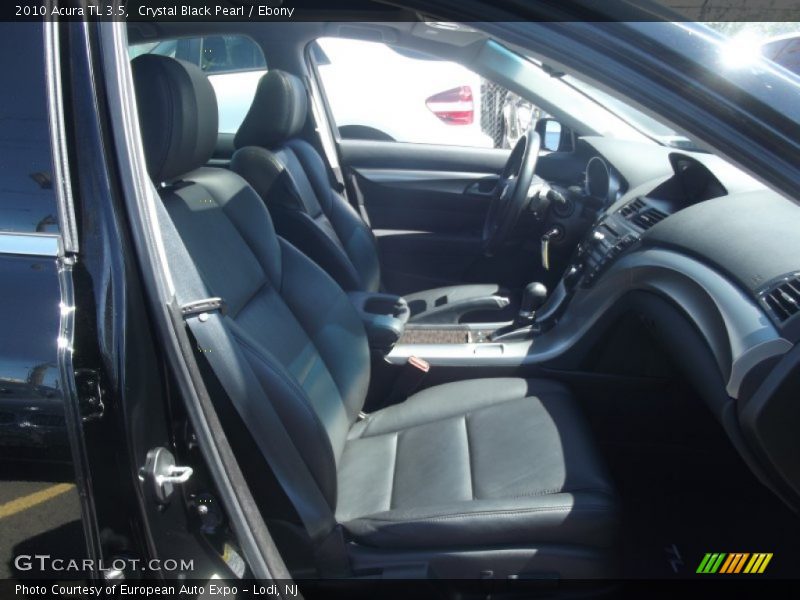 Crystal Black Pearl / Ebony 2010 Acura TL 3.5