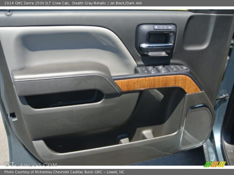 Stealth Gray Metallic / Jet Black/Dark Ash 2014 GMC Sierra 1500 SLT Crew Cab