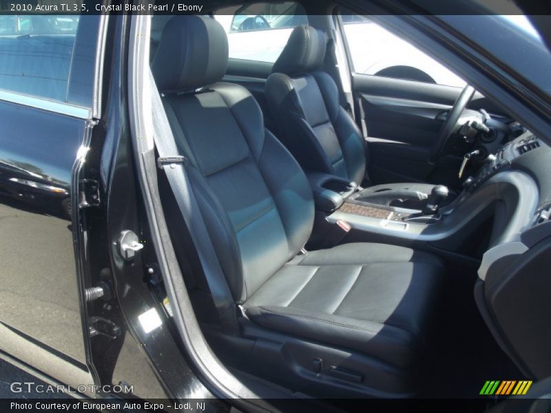Crystal Black Pearl / Ebony 2010 Acura TL 3.5