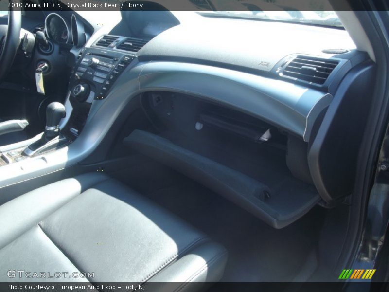 Crystal Black Pearl / Ebony 2010 Acura TL 3.5