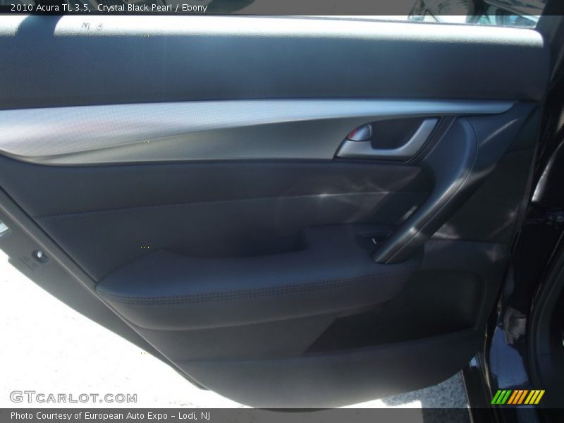 Crystal Black Pearl / Ebony 2010 Acura TL 3.5