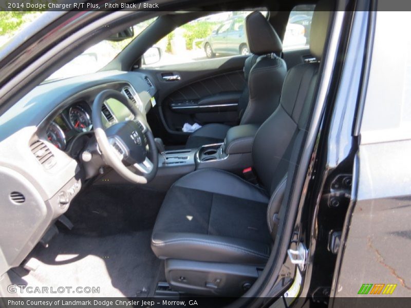 Pitch Black / Black 2014 Dodge Charger R/T Plus