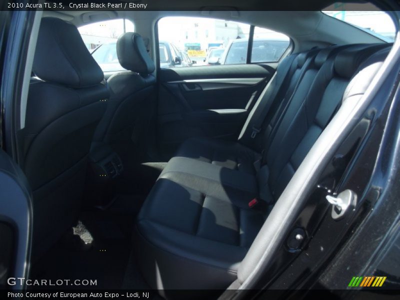 Crystal Black Pearl / Ebony 2010 Acura TL 3.5