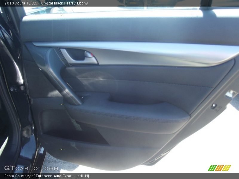 Crystal Black Pearl / Ebony 2010 Acura TL 3.5