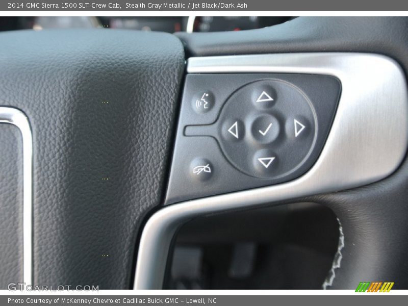 Stealth Gray Metallic / Jet Black/Dark Ash 2014 GMC Sierra 1500 SLT Crew Cab