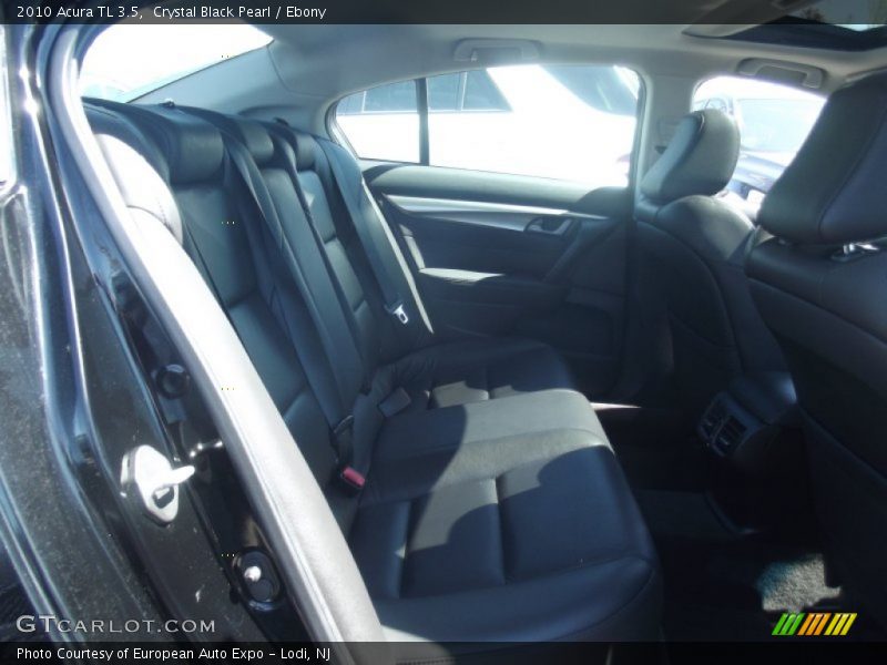 Crystal Black Pearl / Ebony 2010 Acura TL 3.5