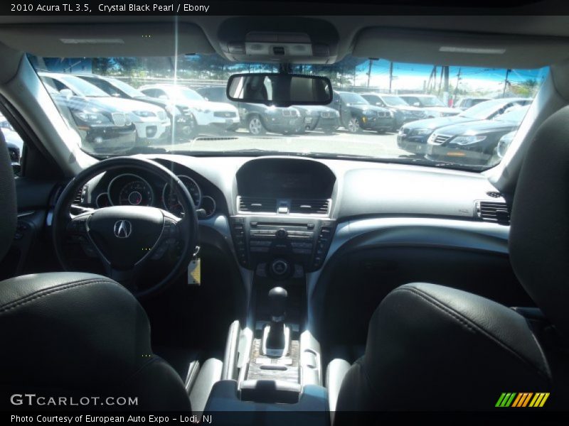 Crystal Black Pearl / Ebony 2010 Acura TL 3.5