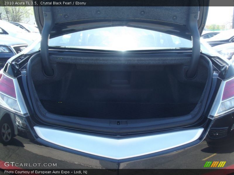 Crystal Black Pearl / Ebony 2010 Acura TL 3.5