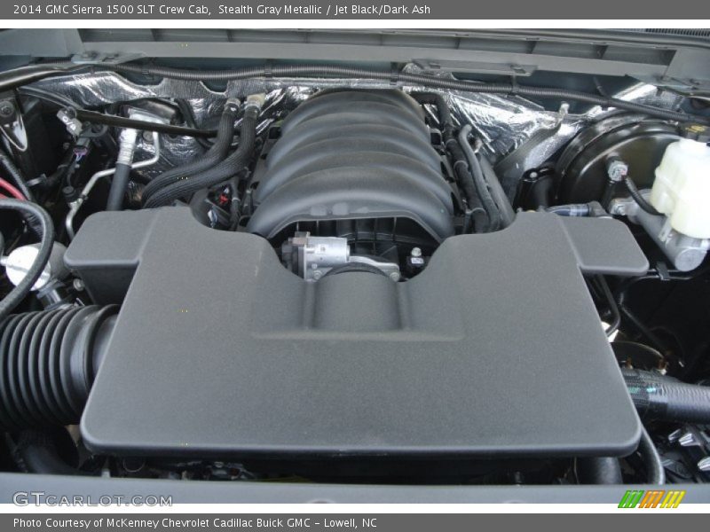 Stealth Gray Metallic / Jet Black/Dark Ash 2014 GMC Sierra 1500 SLT Crew Cab