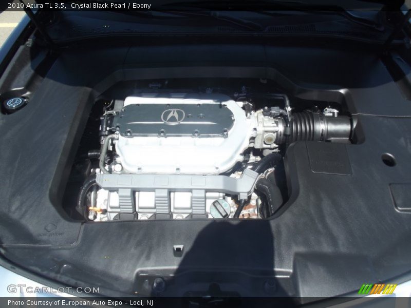 Crystal Black Pearl / Ebony 2010 Acura TL 3.5
