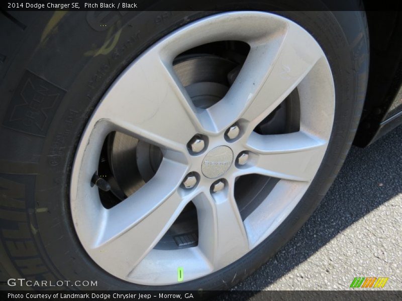 Pitch Black / Black 2014 Dodge Charger SE