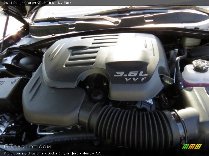 Pitch Black / Black 2014 Dodge Charger SE