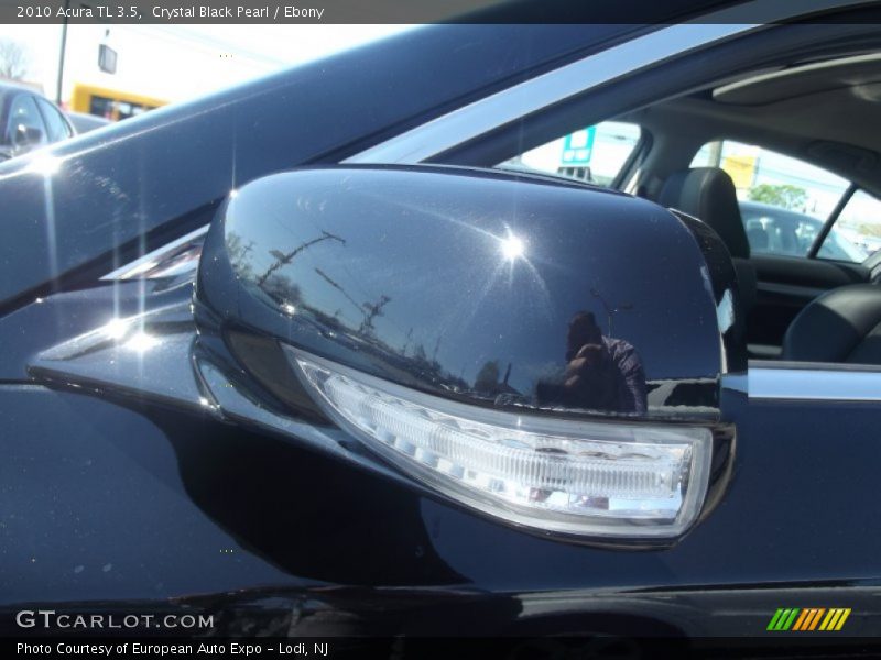 Crystal Black Pearl / Ebony 2010 Acura TL 3.5