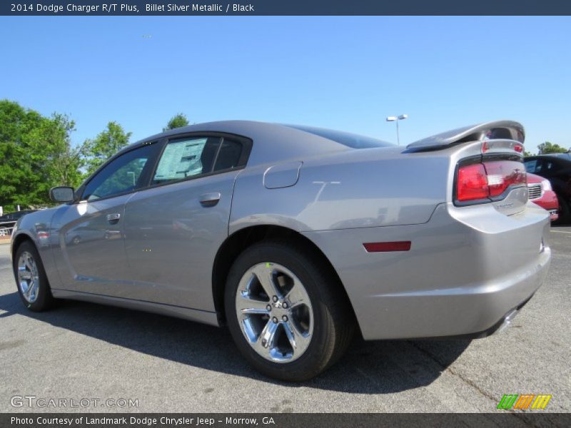 Billet Silver Metallic / Black 2014 Dodge Charger R/T Plus