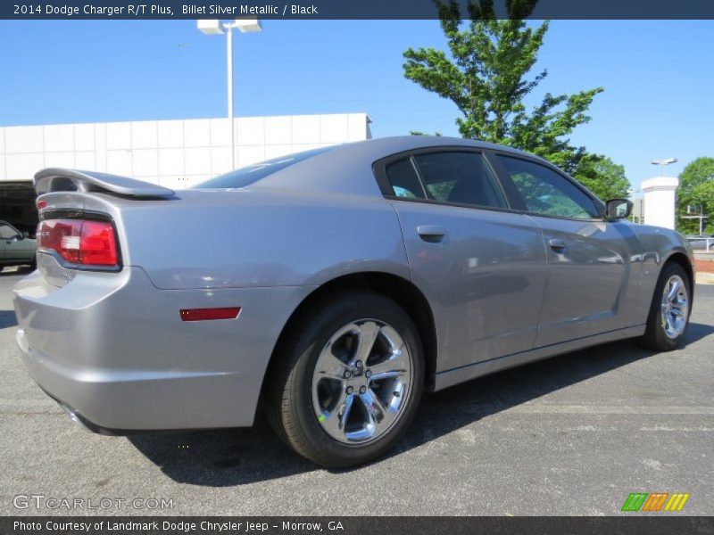 Billet Silver Metallic / Black 2014 Dodge Charger R/T Plus