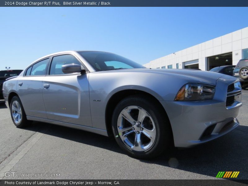 Billet Silver Metallic / Black 2014 Dodge Charger R/T Plus