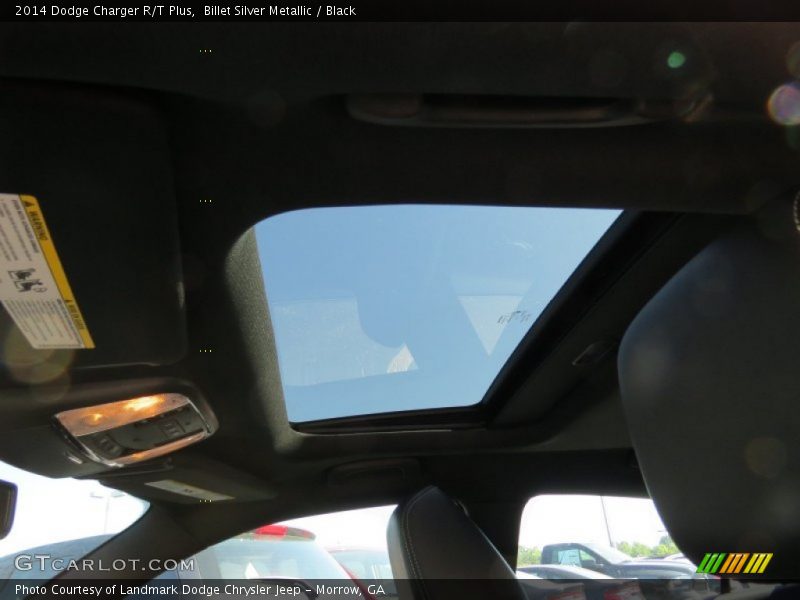 Billet Silver Metallic / Black 2014 Dodge Charger R/T Plus