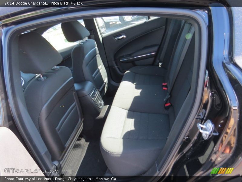Pitch Black / Black 2014 Dodge Charger SE