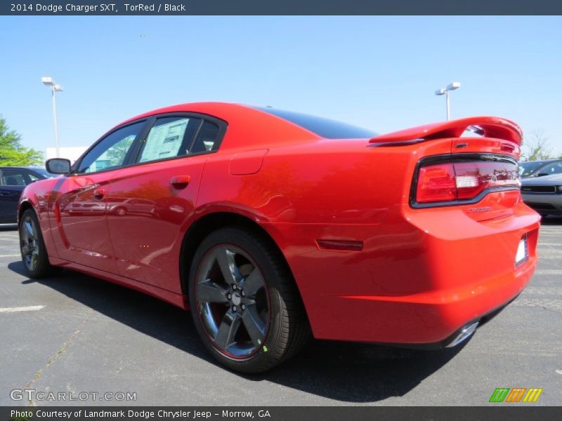TorRed / Black 2014 Dodge Charger SXT
