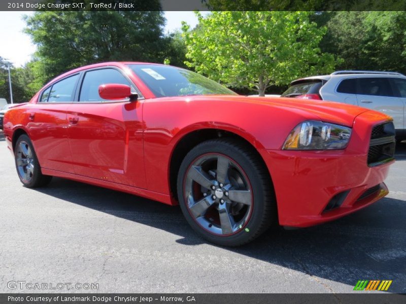 TorRed / Black 2014 Dodge Charger SXT