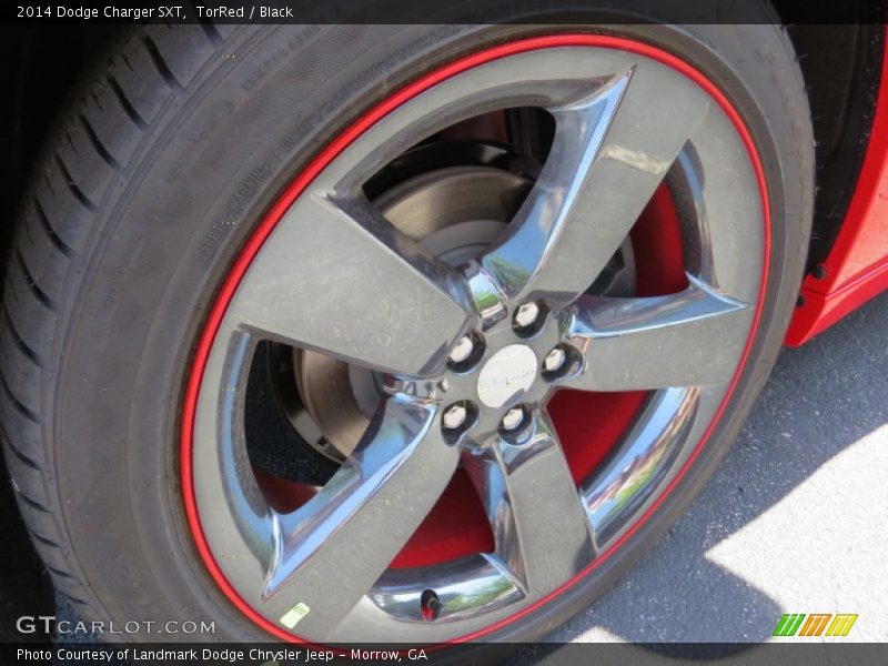 TorRed / Black 2014 Dodge Charger SXT