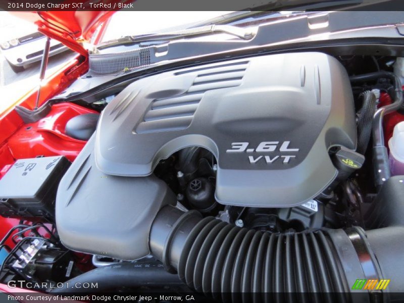 TorRed / Black 2014 Dodge Charger SXT