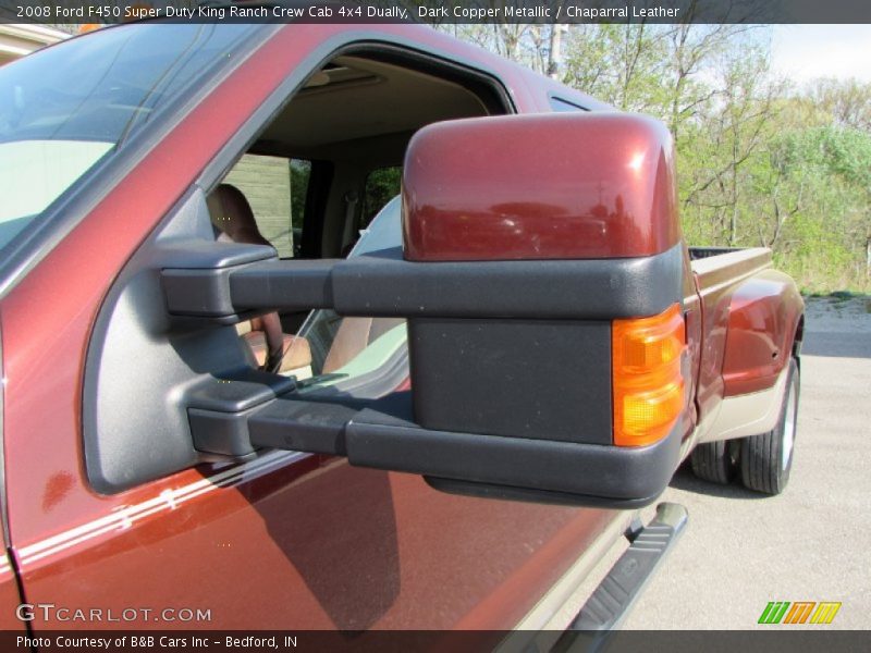 Dark Copper Metallic / Chaparral Leather 2008 Ford F450 Super Duty King Ranch Crew Cab 4x4 Dually