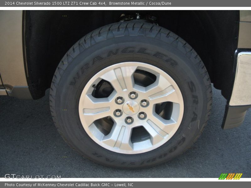 Brownstone Metallic / Cocoa/Dune 2014 Chevrolet Silverado 1500 LTZ Z71 Crew Cab 4x4