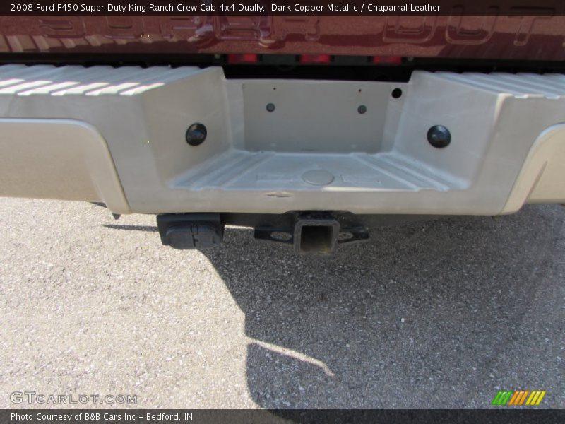 Dark Copper Metallic / Chaparral Leather 2008 Ford F450 Super Duty King Ranch Crew Cab 4x4 Dually