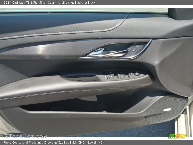 Silver Coast Metallic / Jet Black/Jet Black 2014 Cadillac ATS 2.5L