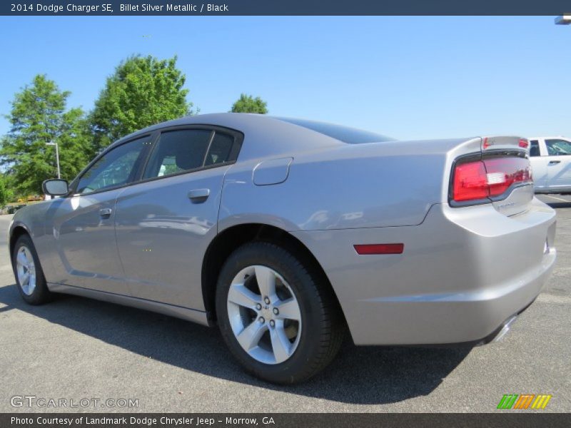 Billet Silver Metallic / Black 2014 Dodge Charger SE