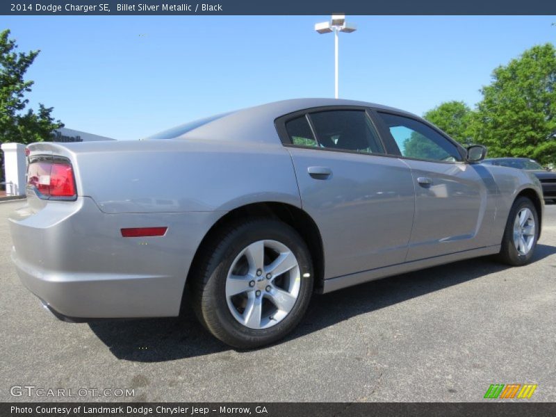 Billet Silver Metallic / Black 2014 Dodge Charger SE