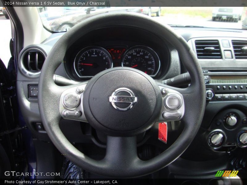 Blue Onyx / Charcoal 2014 Nissan Versa 1.6 SV Sedan