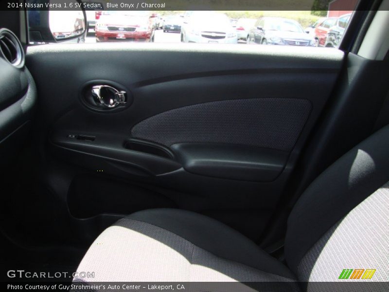 Blue Onyx / Charcoal 2014 Nissan Versa 1.6 SV Sedan